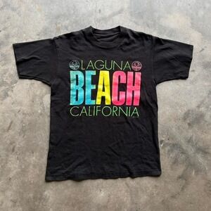 Vintage 90s Laguna Beach California  Measure 19x26.5